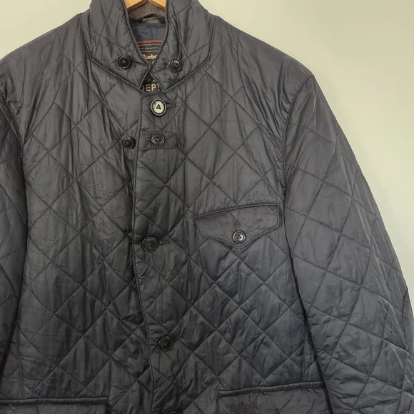 Barbour Jacket Beacon Sports Quilted Dept B Captain Phillips - Picture 7 of 16